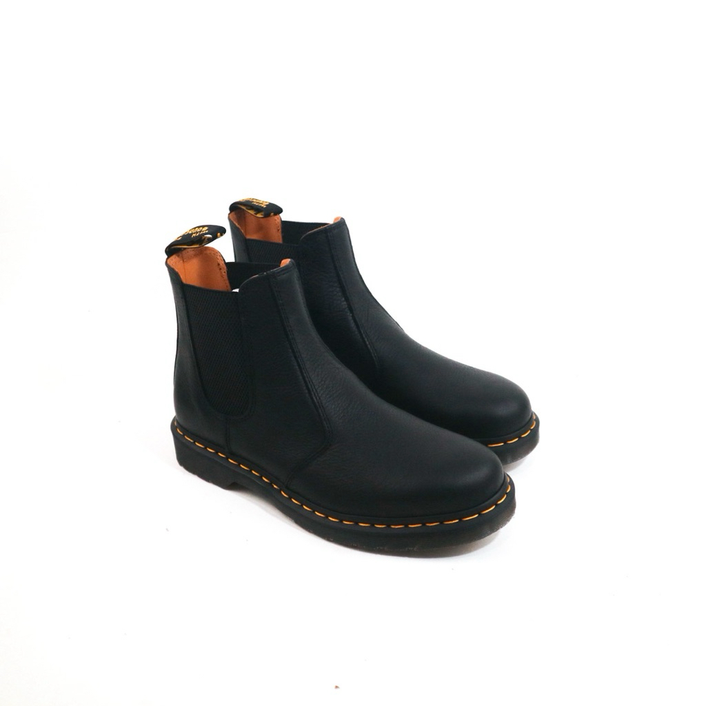 Dr Martens Chelsea 2976 black Ambassador Pria Wanita