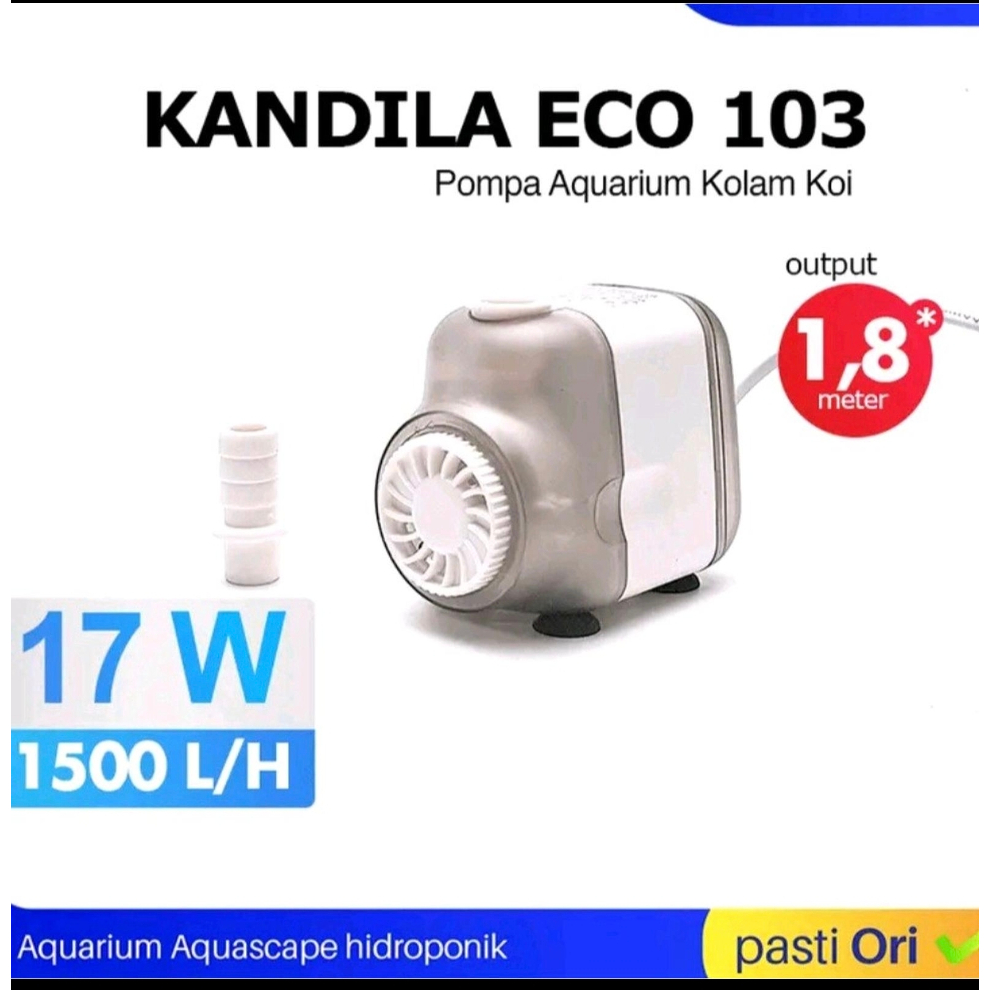 Paket pompa plus air mancur kolam mesin 103 plus air mancur