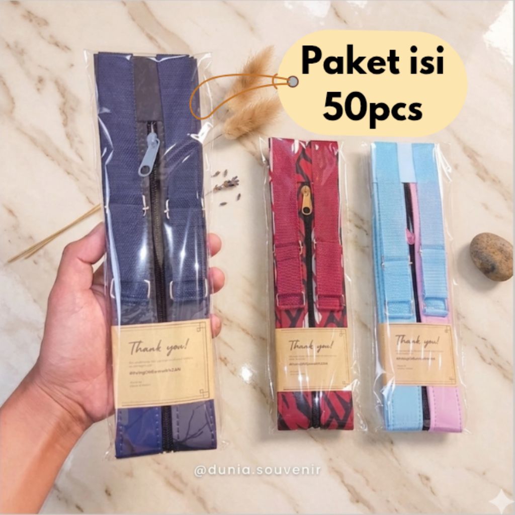 PAKET 50pcs Tas Lipat RANDOM+PAPERBELT Hand bags Souvenir Cendramata Pernikahan Wedding Haji Umroh Y