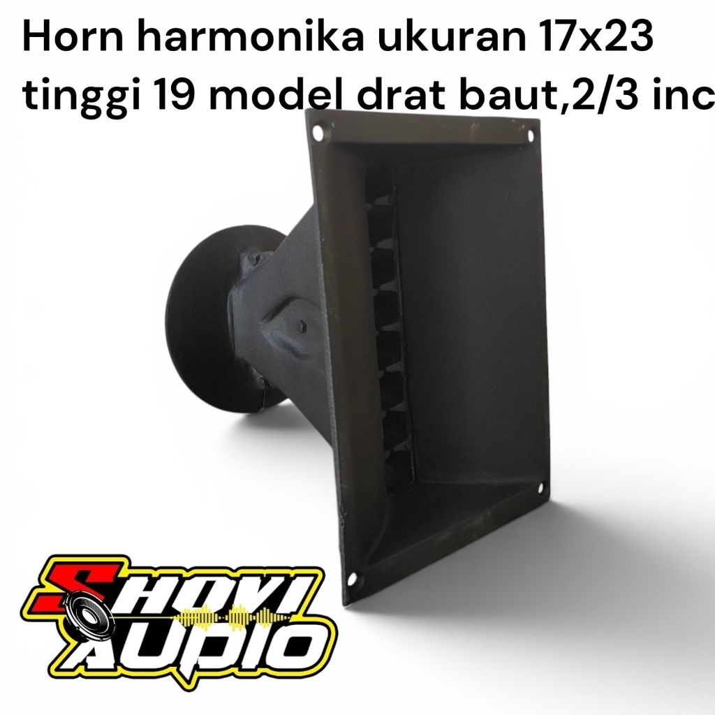 horn tweeter,horn harmonika 17x23,horn ukuran 17x23,horn harmonika