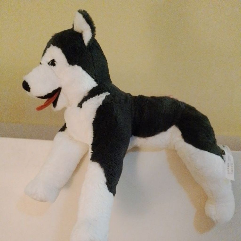Boneka anjing deLIVLIG, Siberian Husky, 57 cm
