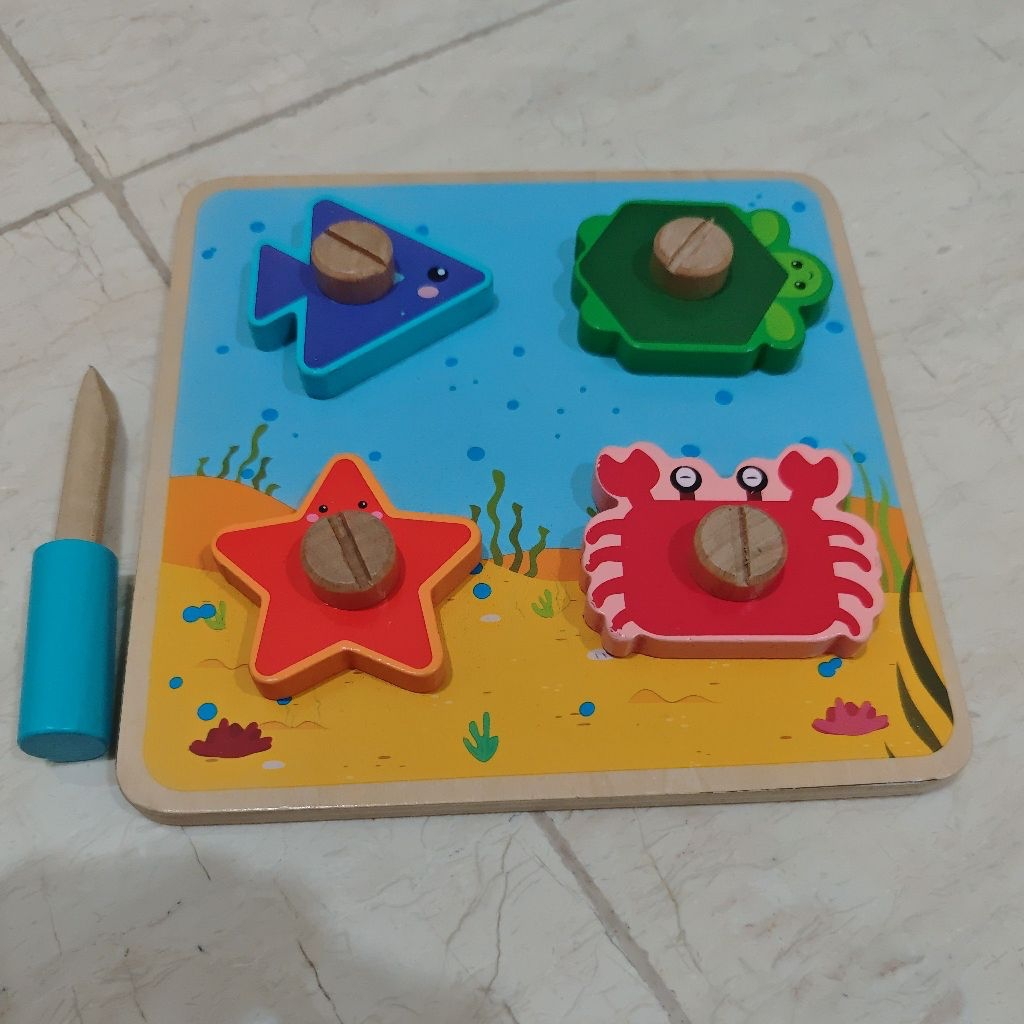 PRELOVED Mainan anak 2 - 3 tahun