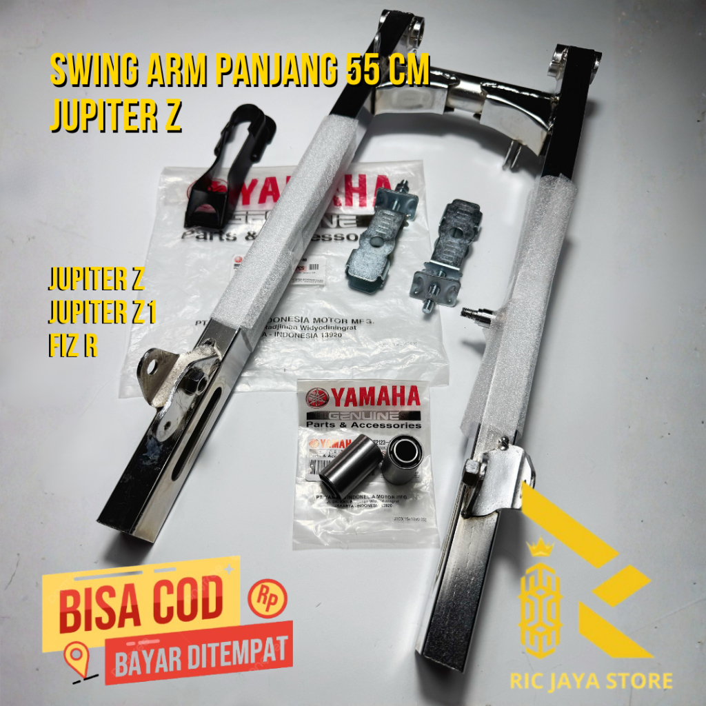 Swing Arm Jupiter Z Panjang 55 cm Warna Chrome