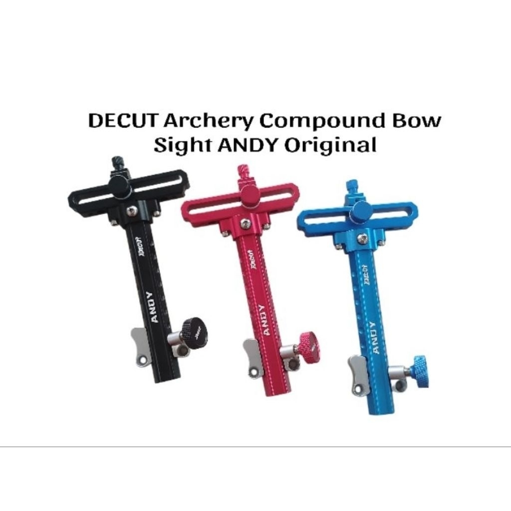 DECUT Archery Compound Bow Sight ANDY Original- TANPA SCOPE