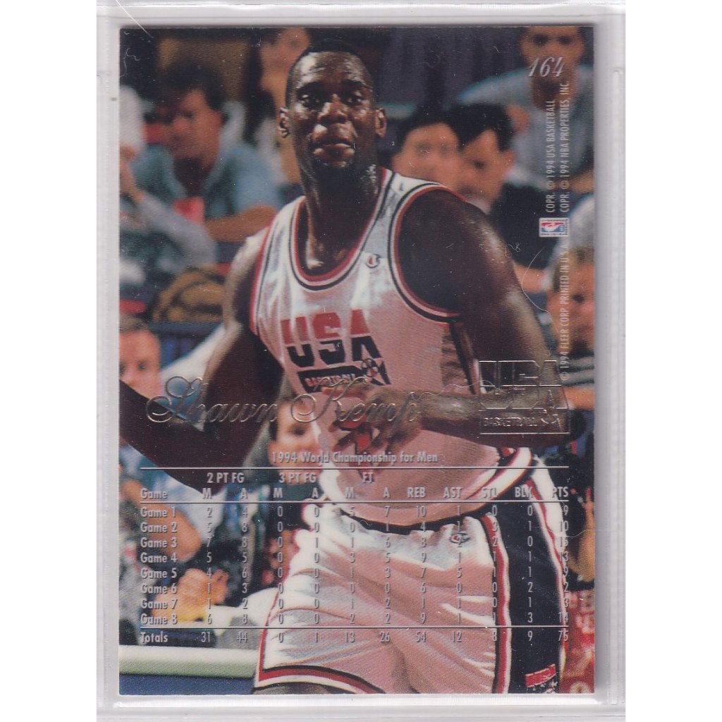 1994-95 Flair #164 Shawn Kemp