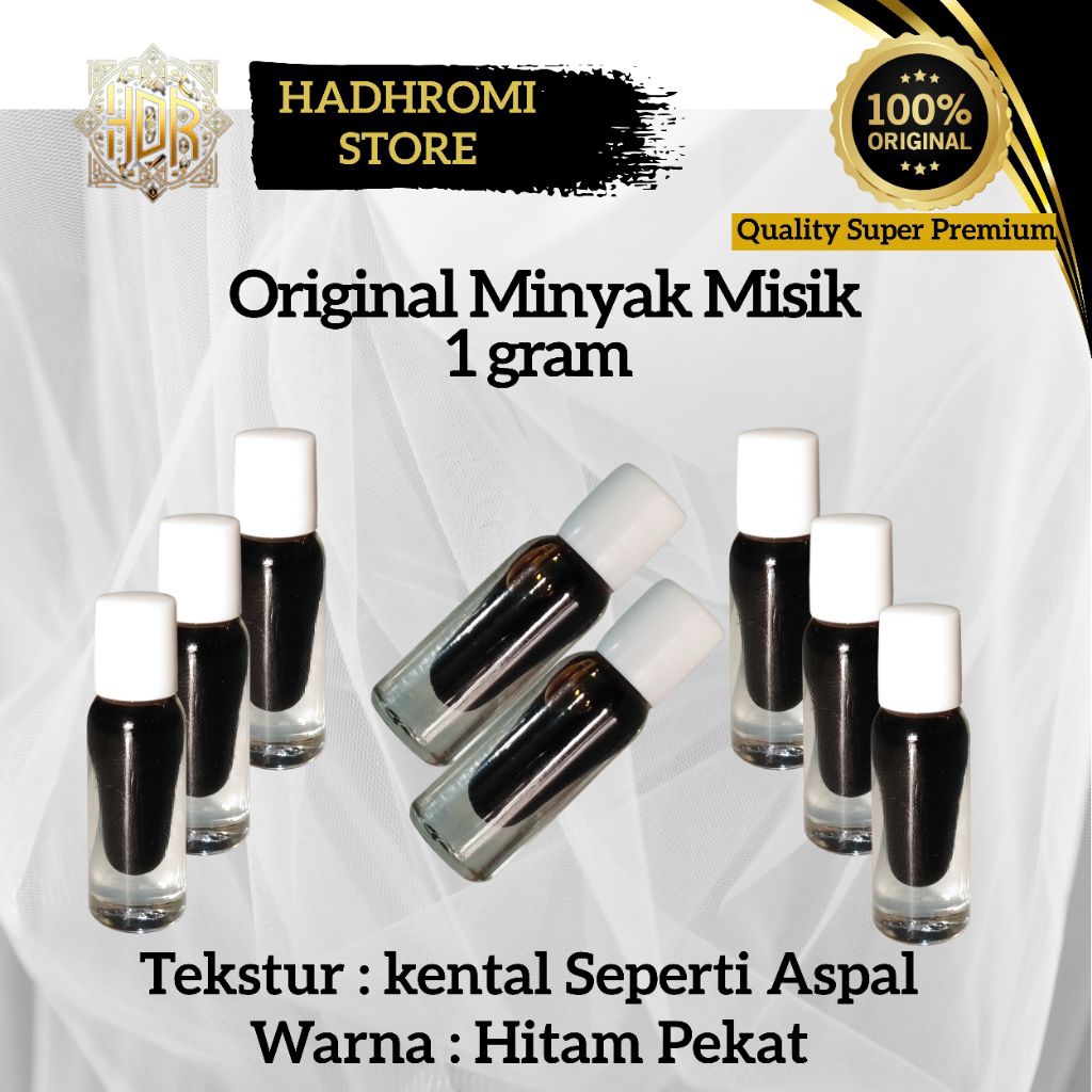 MinyakWangi Misik Hitam Murni & Asli - Parfum Misik Hitam Kental