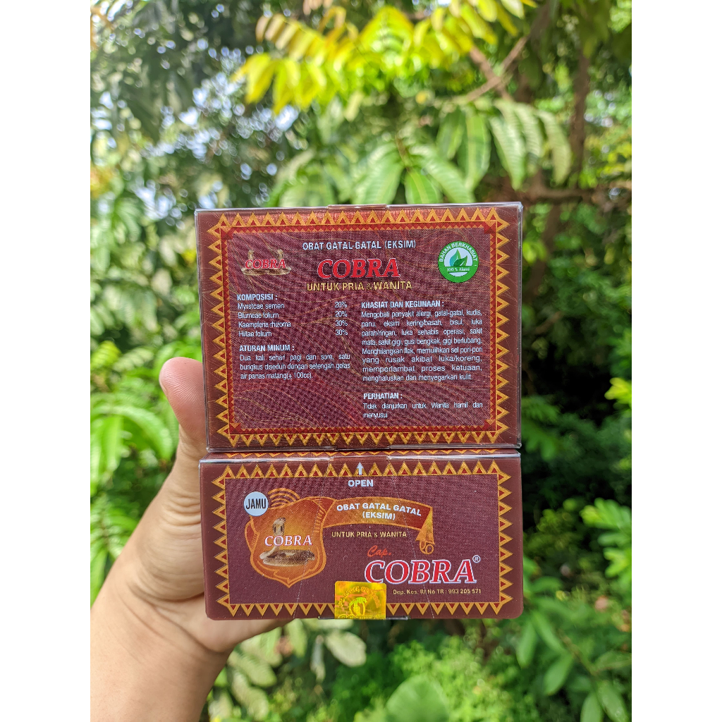 Jamu Herbal Alergi Gatal Cobra