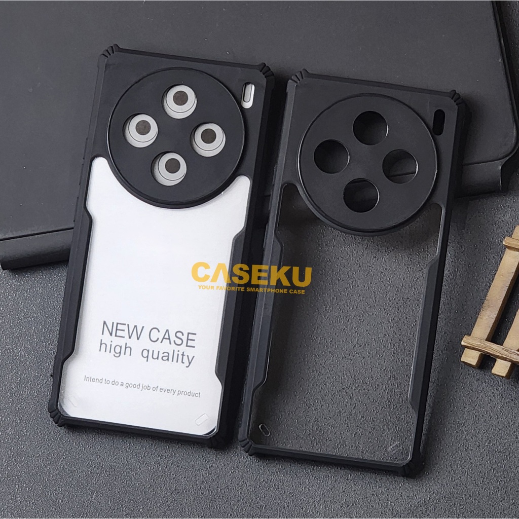 Vivo X100 Pro Vivo X100 Case Fusion shockproof Transparan Casing Vivo X100 Pro Vivo X100 FSN