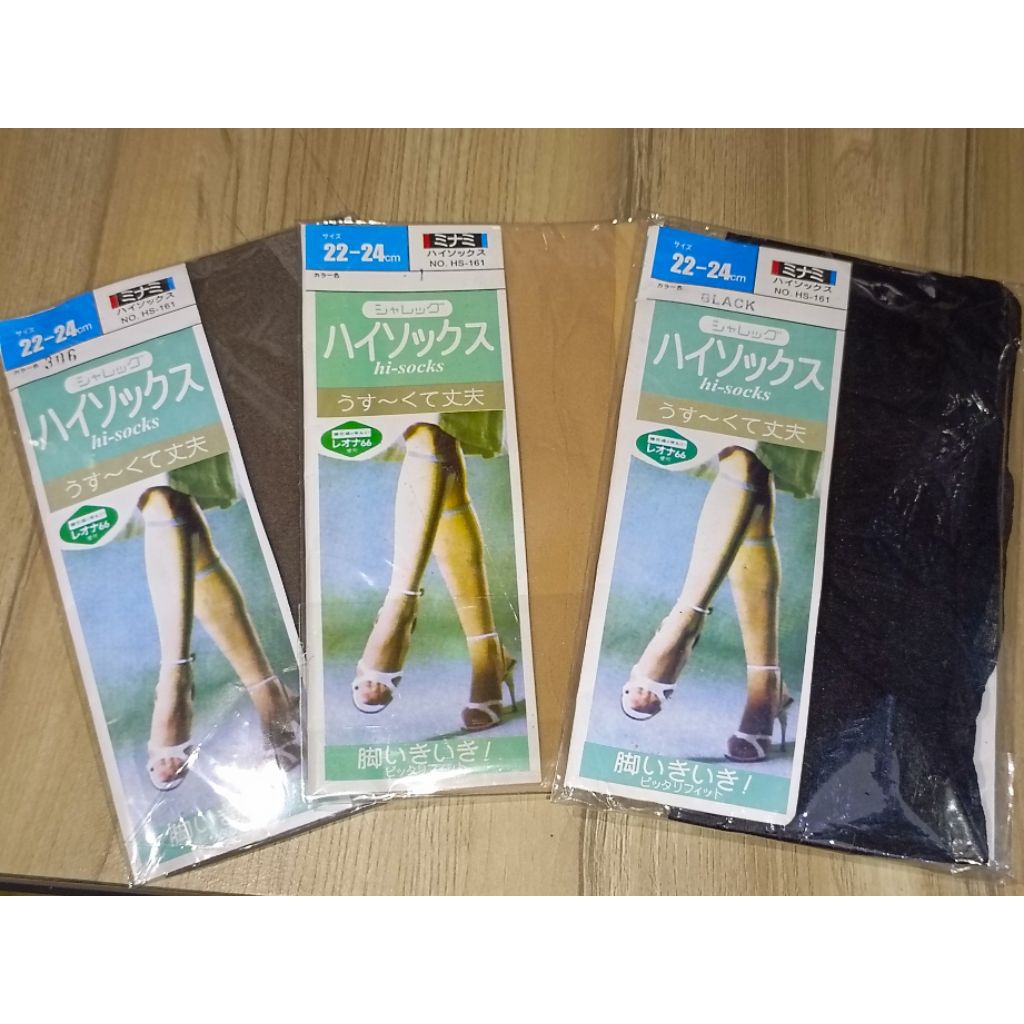 Stocking Lutut Shaleg - Elastis, Transparan