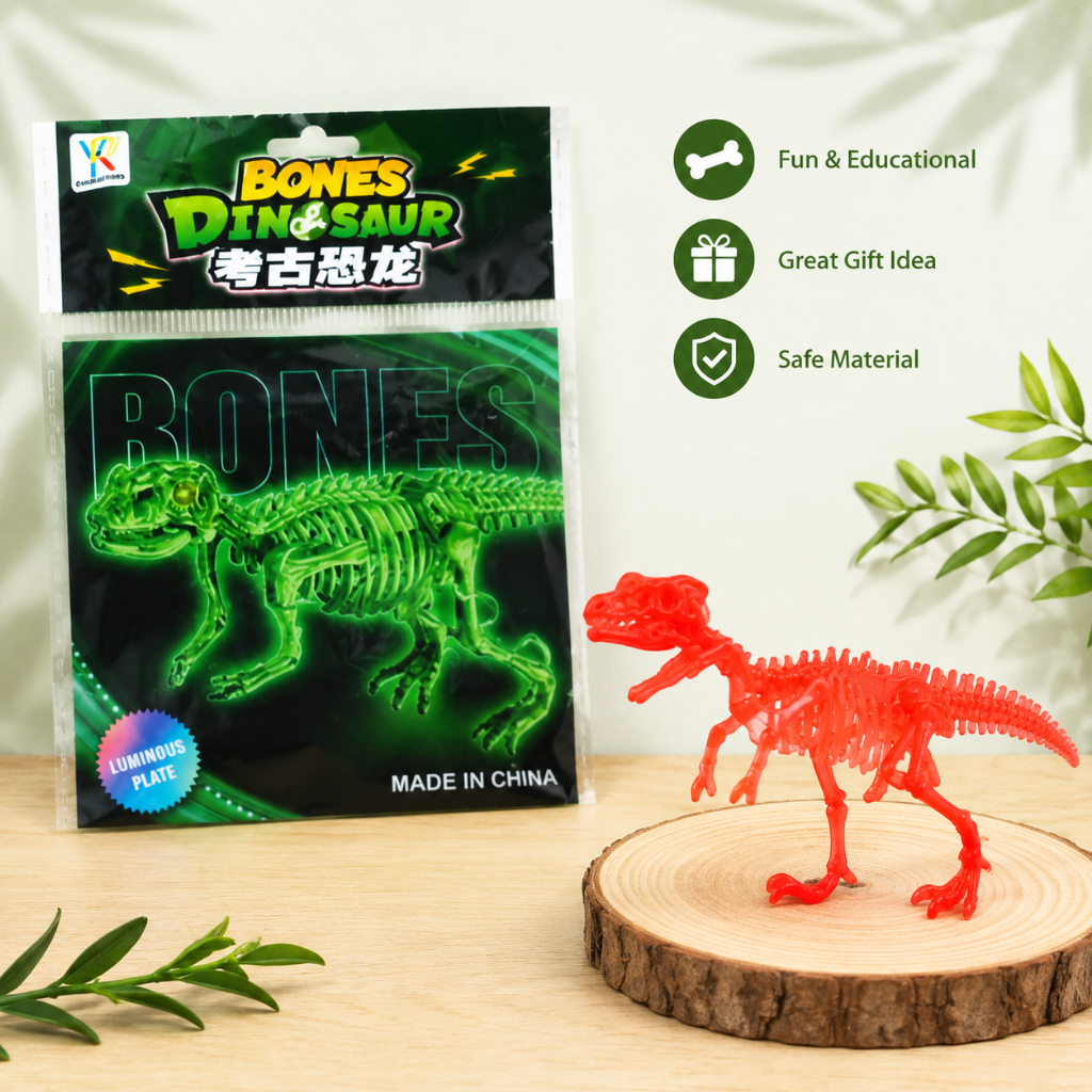 Mainan puzzle rakit dinosaurus - puzzle tulang dinosaurus - fosil dinosaurus - DIY puzzle tulang fos