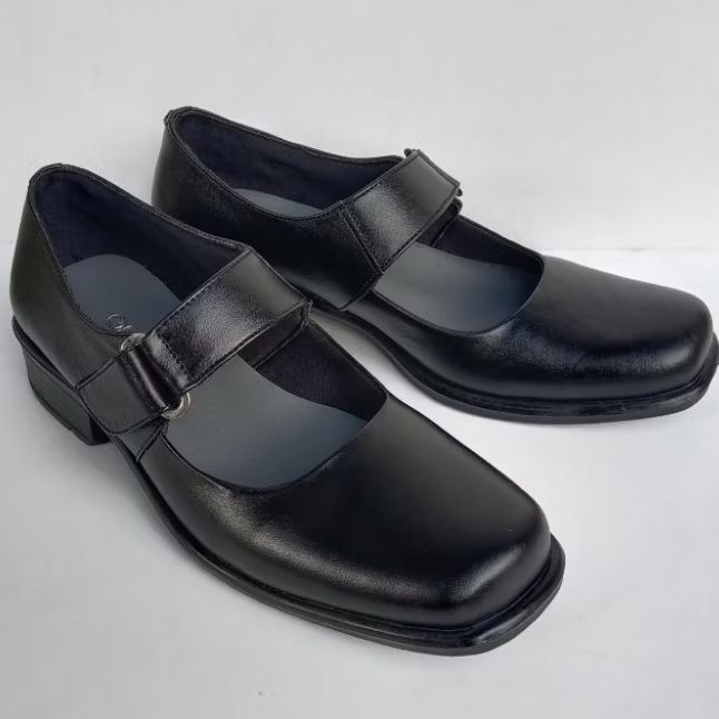 Sepatu Pantofel Paskibra Asli Kulit Sepatu Pantofel wanita kulit Asli