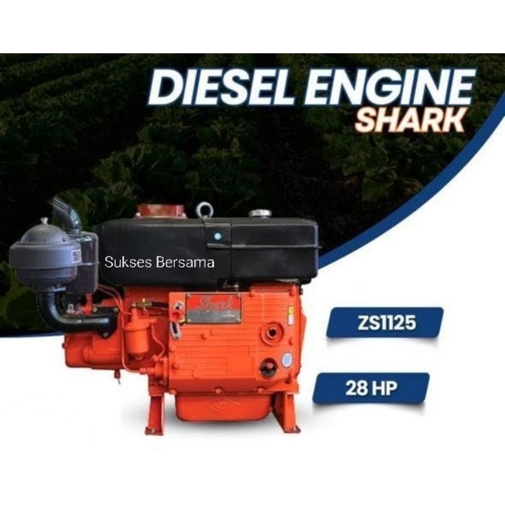 Diesel Solar Shark S1125 Tanpa Tangki S1125 Hopper (28pk)