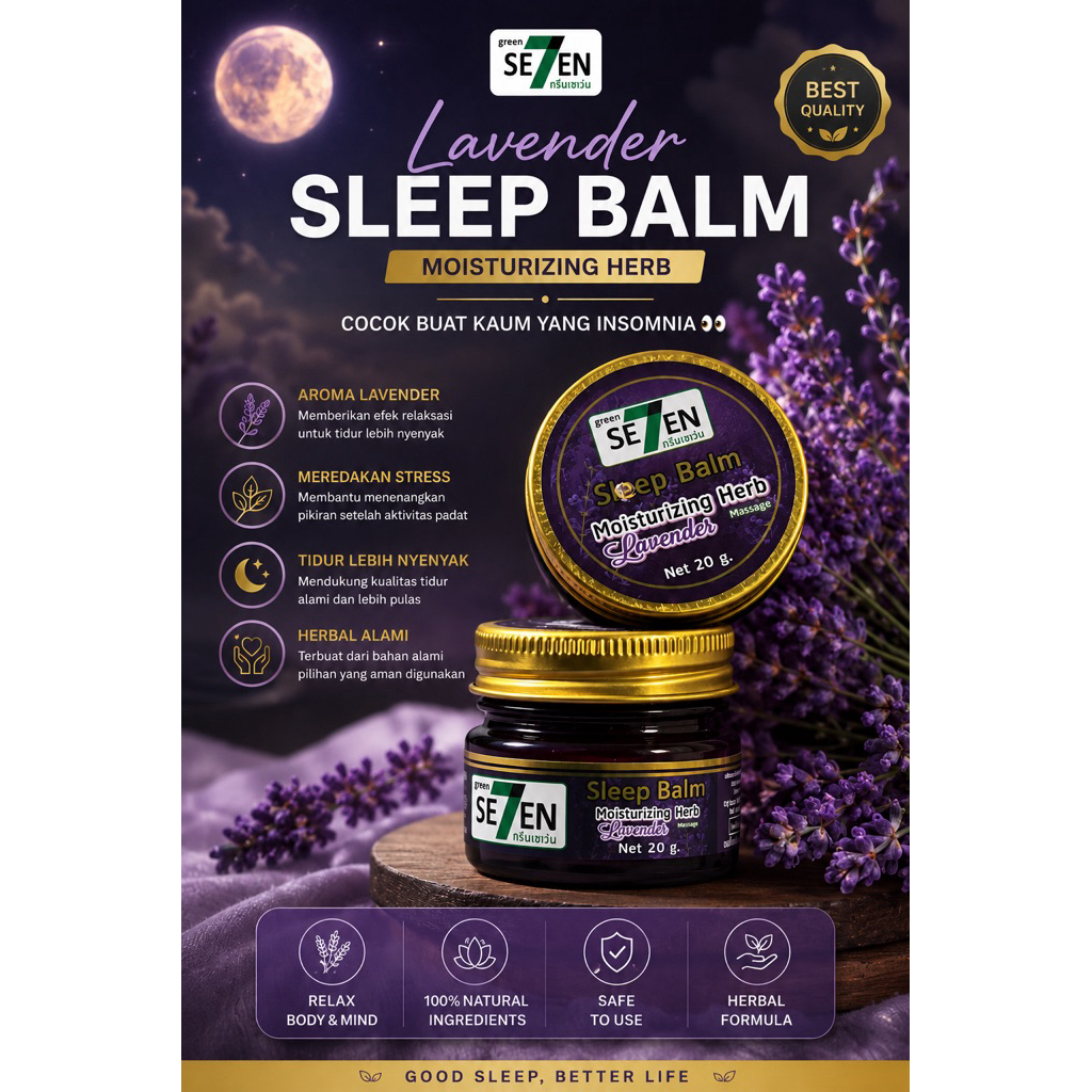 Green Se7en SleepBalm Massage