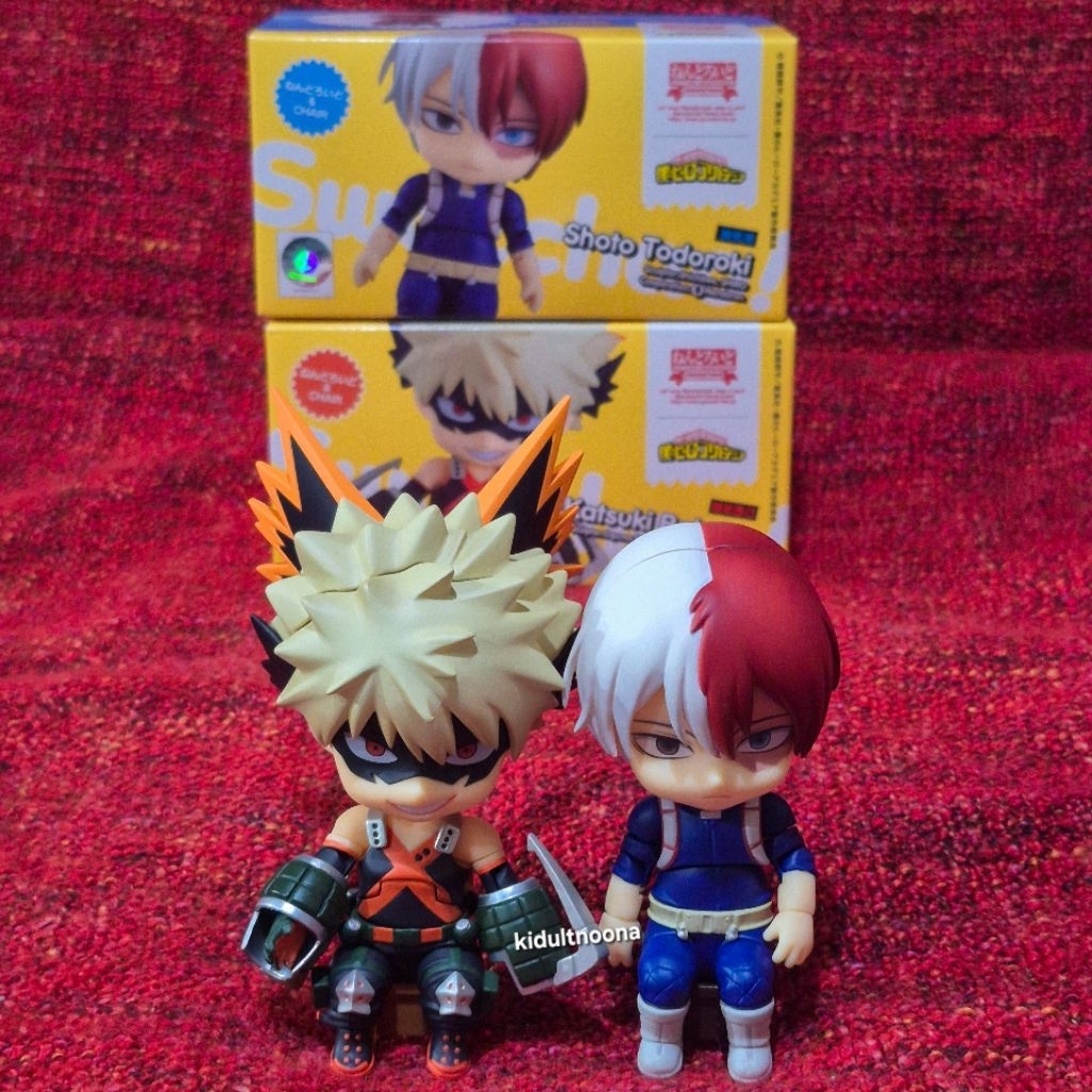 Nendoroid Swacchao Katsuki Bakugo Shoto Todoroki My Hero Academia