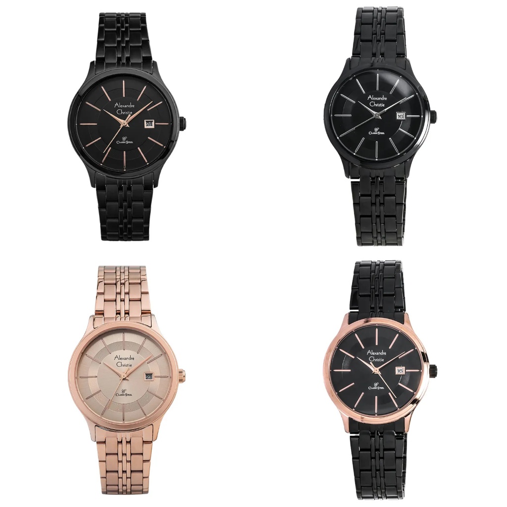 JAM TANGAN WANITA ALEXANDRE CHRISTIE AC8348 AC 8348LD Original Garansi Resmi 1 Tahun
