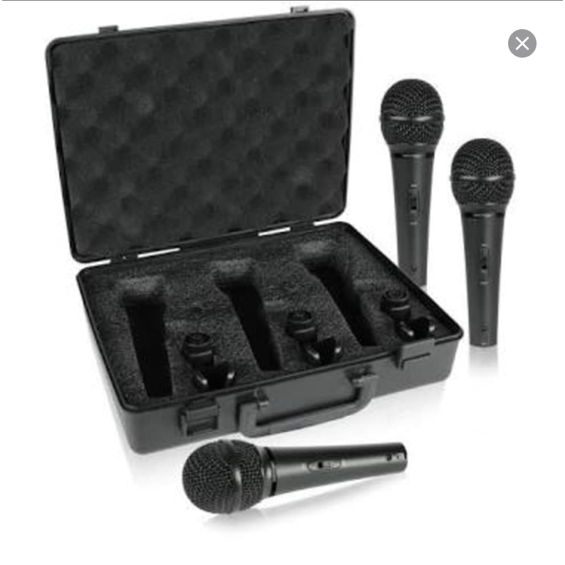 mikrofon mic behringer ultravoice XM1800 / XM 1800 – isi 3 mic kabel