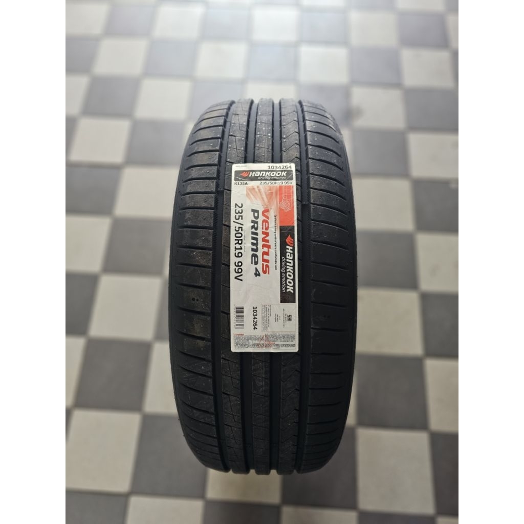 Ban Hankook Ventus Prime4 K135 235/50 R19 (Ban Captiva, Tiggo8)