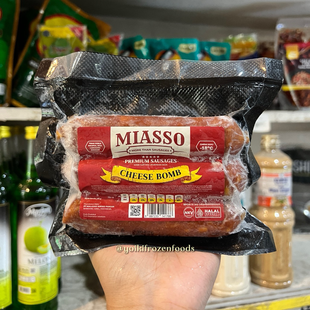 MIASSO sosis premium cheese bomb
