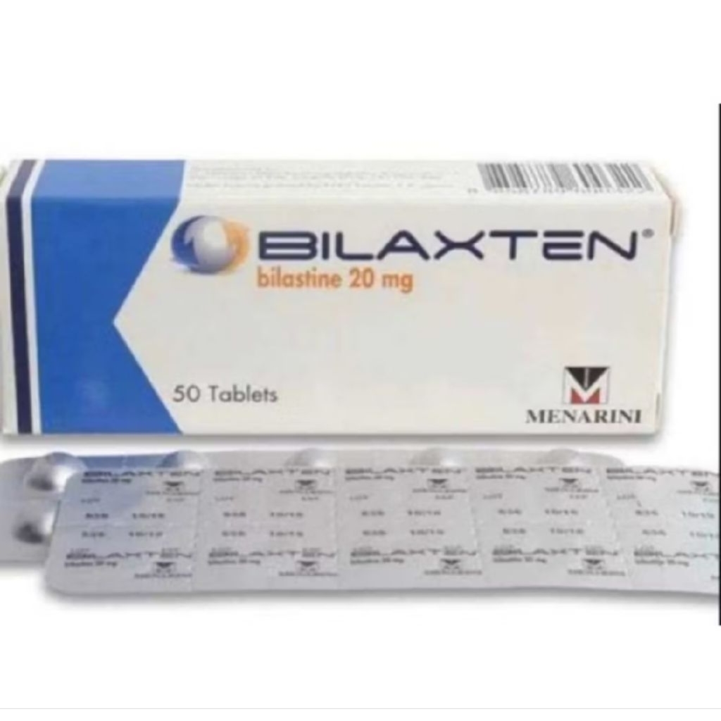 BILAXTEN bilastine 20mg (dijual per strip isi 10 tablet) obat gatal alergi flu pilek original Malays