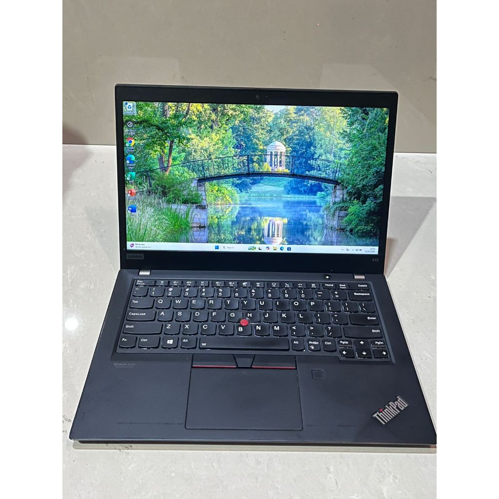 LENOVO Laptop Second Thinkpad X13 Core I5-10310U vPro 16GB 256GB 14 Inch Bergaransi