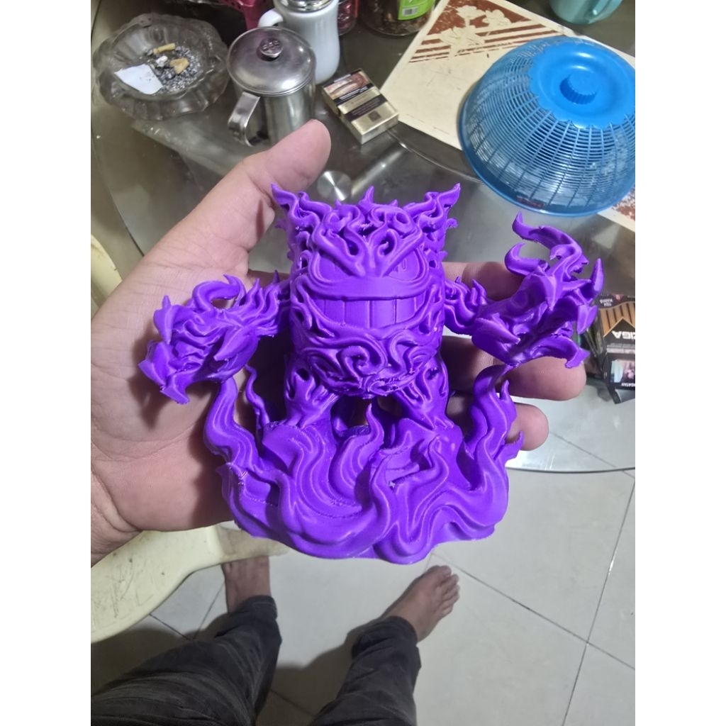 action Figure gengar / action figure pokemon /pajangan mobil gengar/mainan murah/pajangan murah