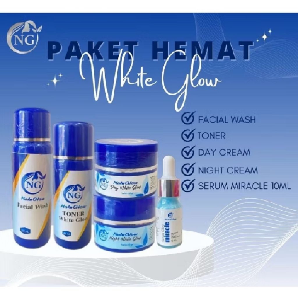NALU GLOW/SKINCARE NALI GLOW BPOM/PAKET HEMAT NALU GLOW