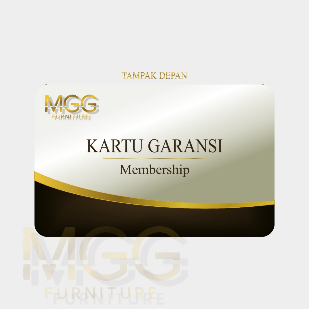 Kartu Garansi & Membership Customer MGG Furniture