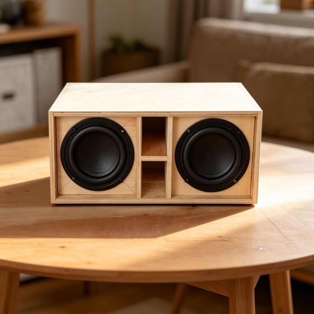 box speaker 4inch miniscoop double bhan 8/9mili tbal