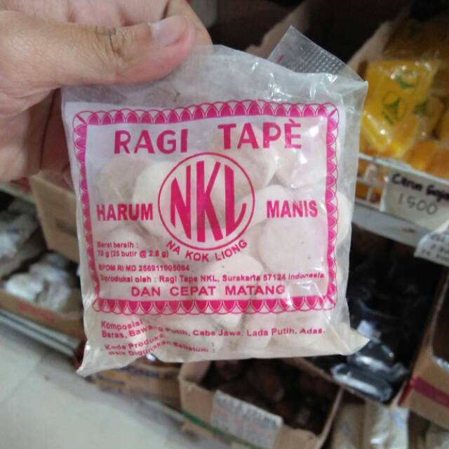 IV RAGI TAPE NKL ORIGINAL 100% / RAGI NKL TAPE