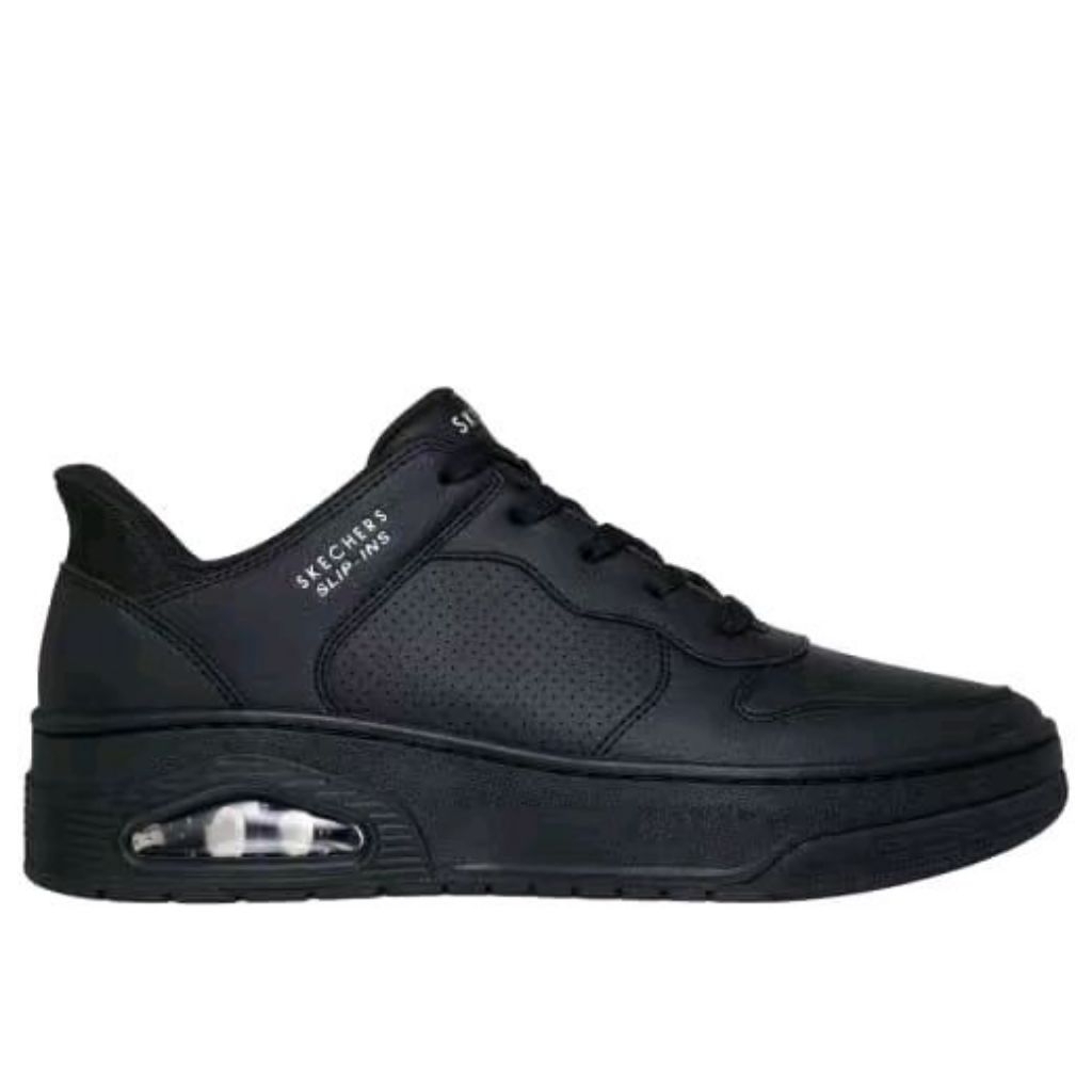 SKECHERS UNO ACACIA SLIP INS SPORTS BLACK SHOES ORIGINAL