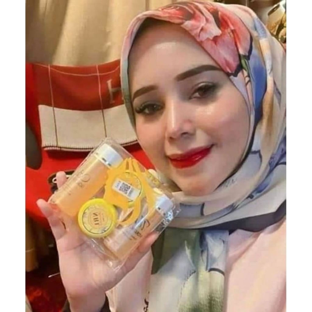 Bisa COD Paket Cream Nrl Kemasan Baru [ Kemasan Kuning ] Bercode Embos Cream Pemutih wajah ampuh cre