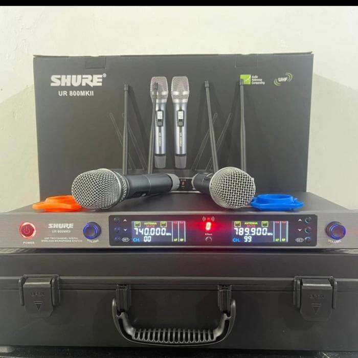 mic wireless shure ur800 mkll SHURE UR 800 MKII + hardcase