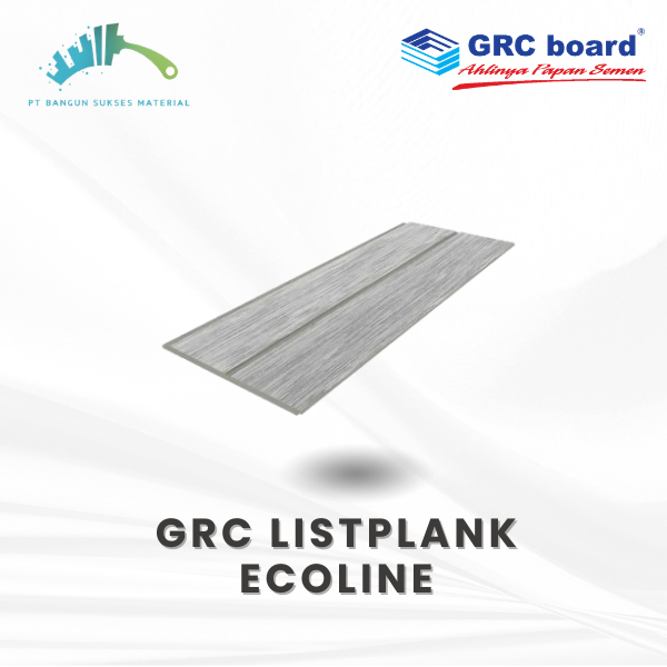 GRC ECO-LINE 3M – Lisplank, Dinding & Fasad Motif Kayu Minimalis Original 8mm L0-L2