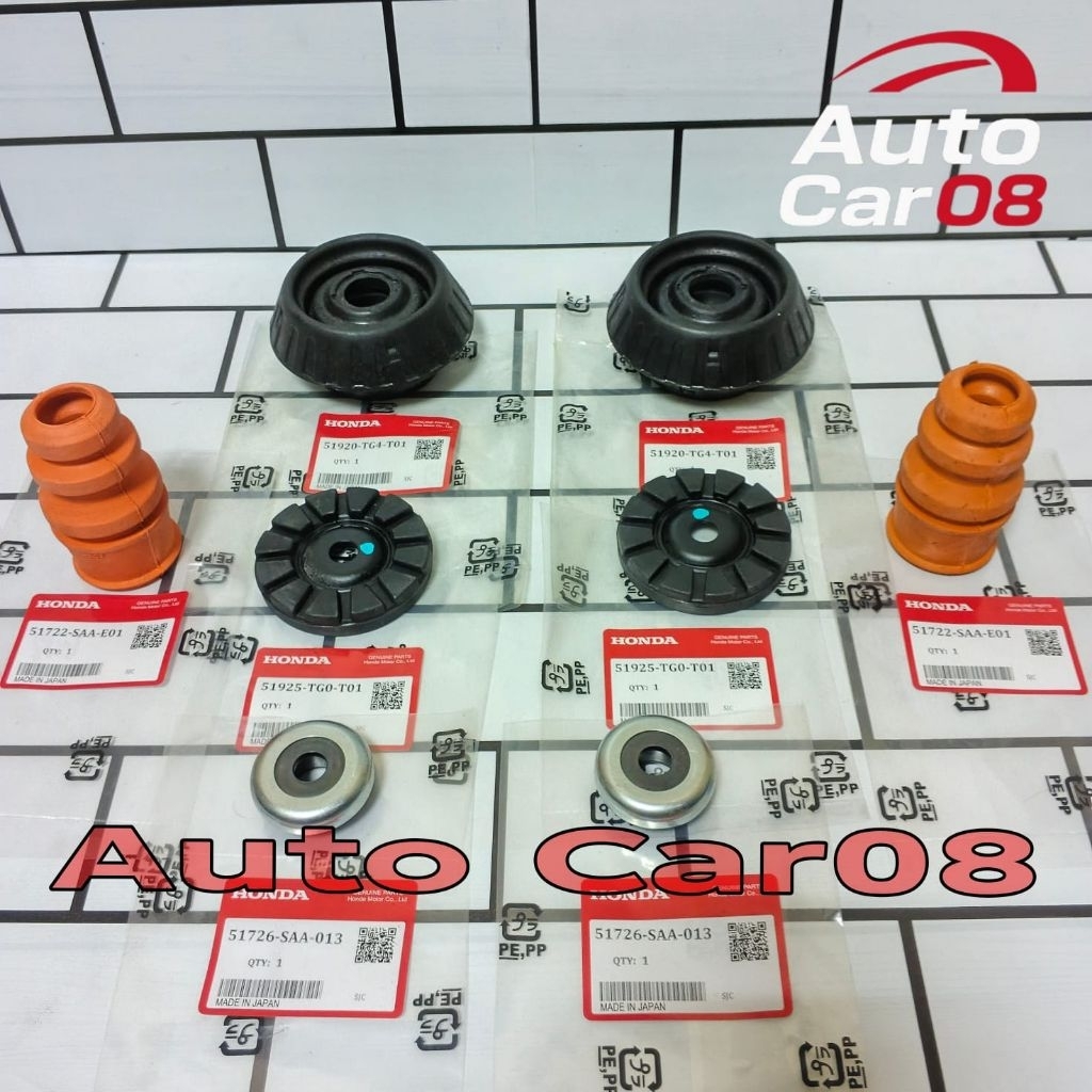 Support shock Depan + Tatakan + bearing Support Mobilio , Brio , Brv