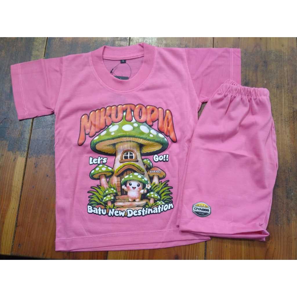 Setelan Baju Celana Anak Laki Laki Perempuan Murah Oleh Oleh Khas Kota Batu Mikutopia Malang Usia 1-