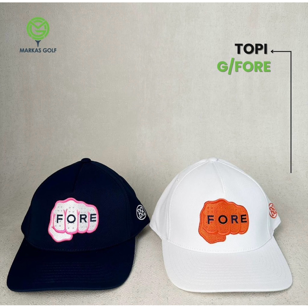 G/Fore Hat (White/Navy)