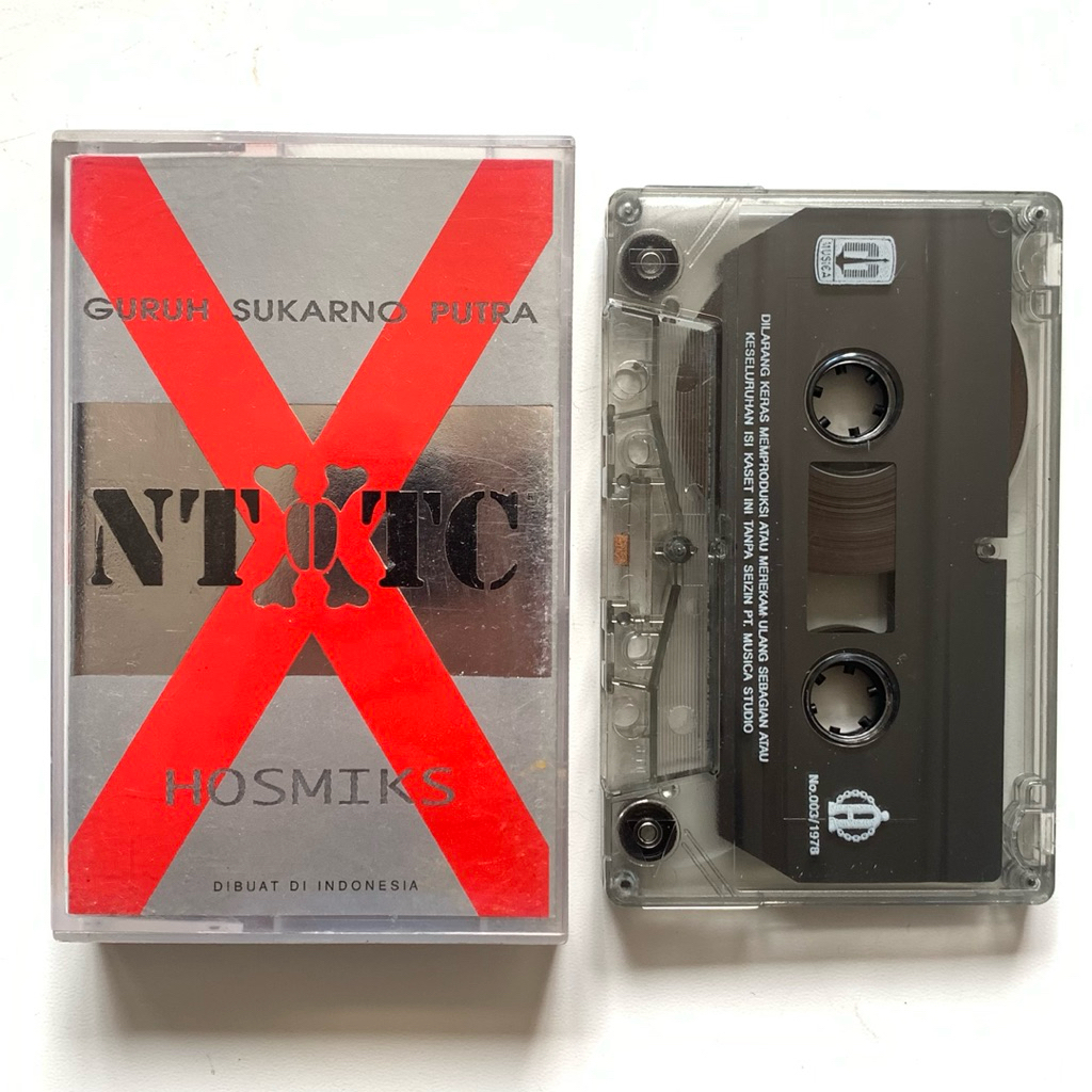 Kaset Pita Guruh Sukarno Putra - NTXTC Hosmiks (1996 MUSICA)