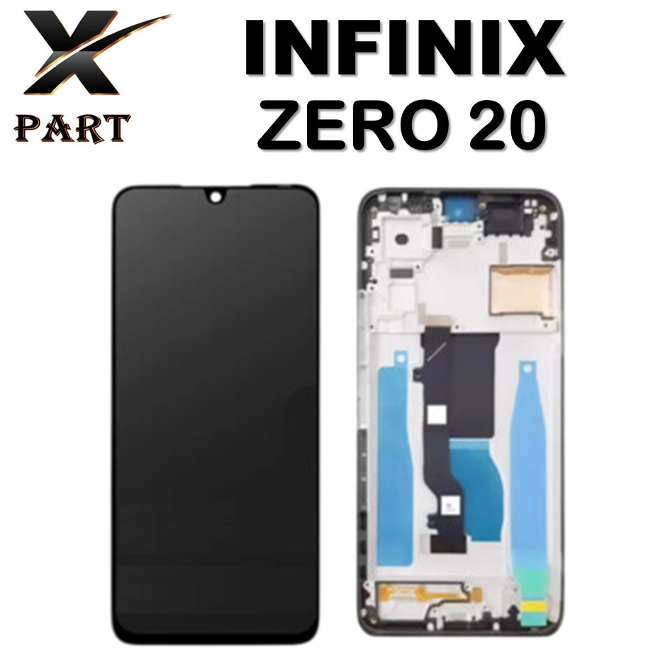 FRAME LCD INFINIX ZERO 20 X6821 TULANG TENGAH TATAKAN LCD BEZZEL ORIGINAL 100%