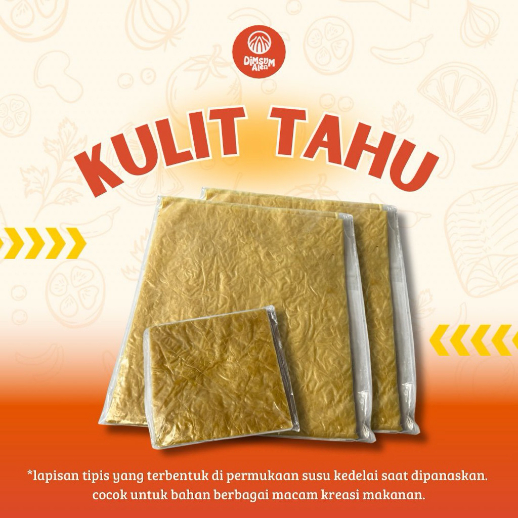 Kulit Tahu Premium untuk Dimsum Isi 50 Lembar