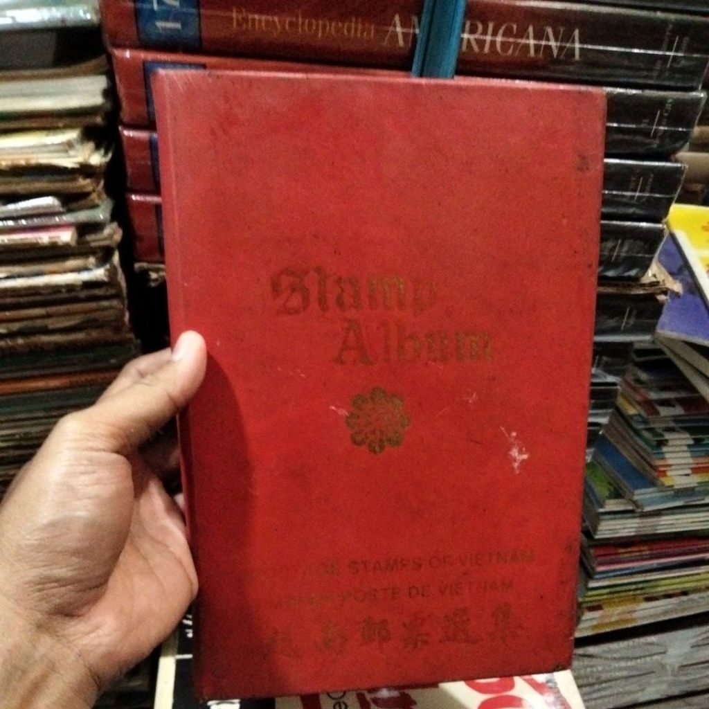 stamp album prangko vietnam