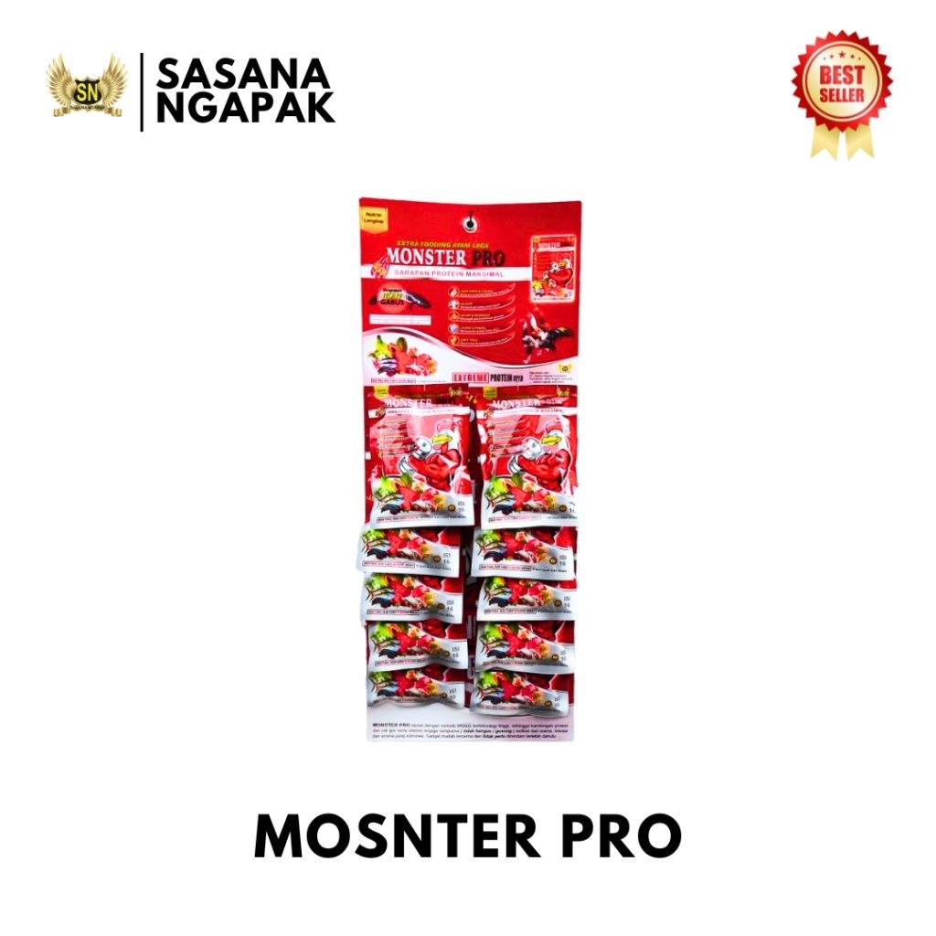 jamu ayam monster pro 1 renteng