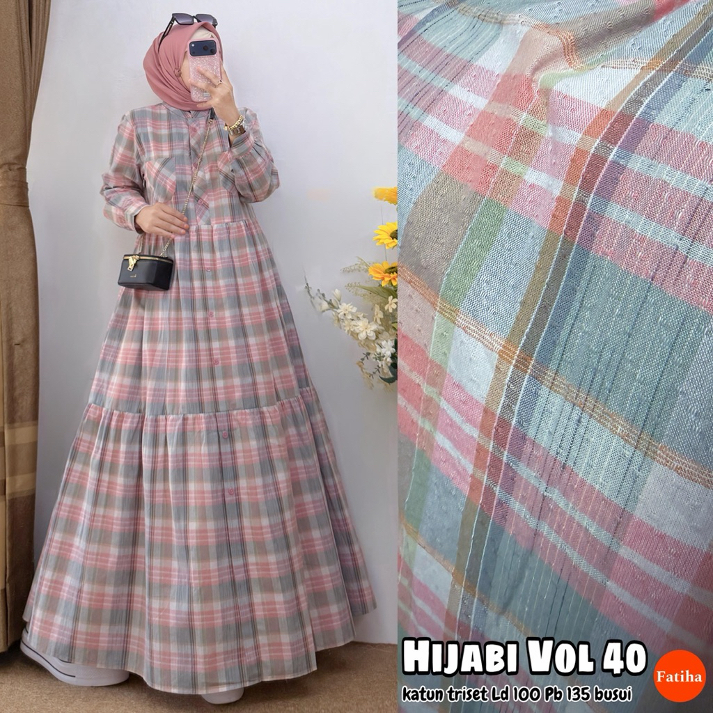 Hijabi Dress Premium by Fatiha Realpict