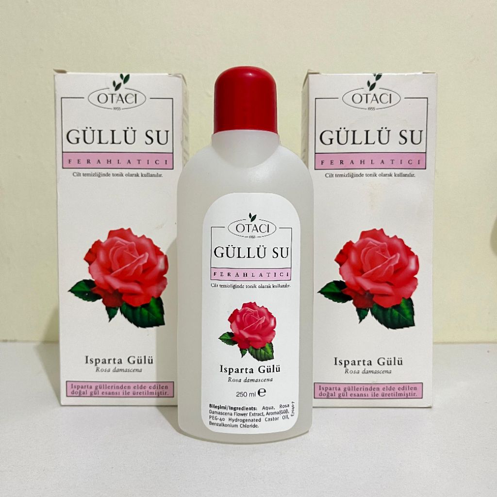 OTACI Turki Rose Water | Air Mawar Turkey | Gul Suyu Turkiye | Toner Skincare Kulit Kering Melembabk