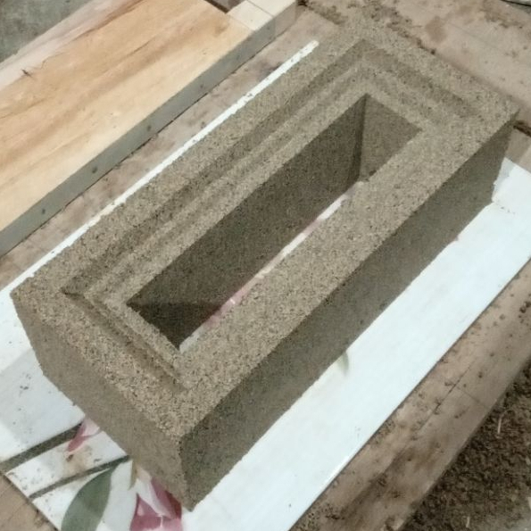 Cetakan Loster Kayu | Tumbuk 1 muka