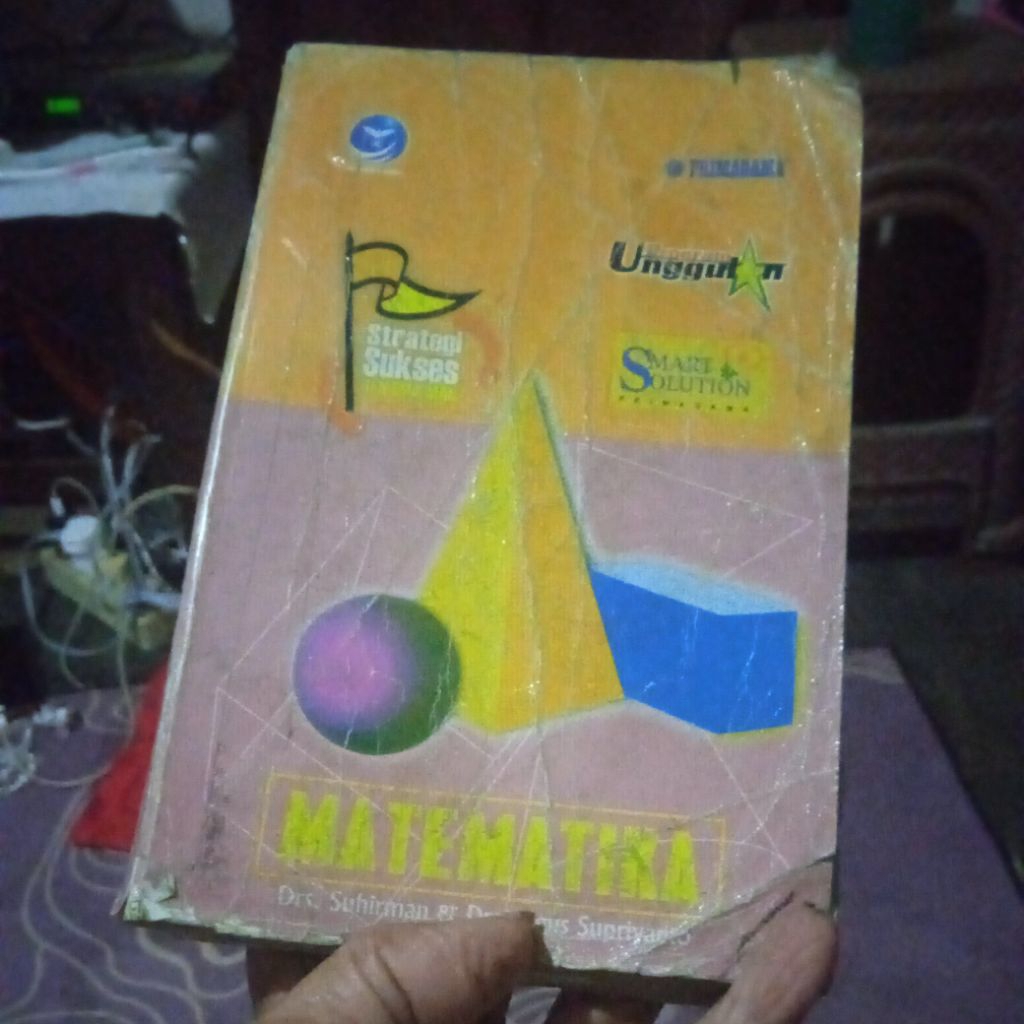 buku Strategi Sukses UAN SMA/Man Matematika, buku original jadul