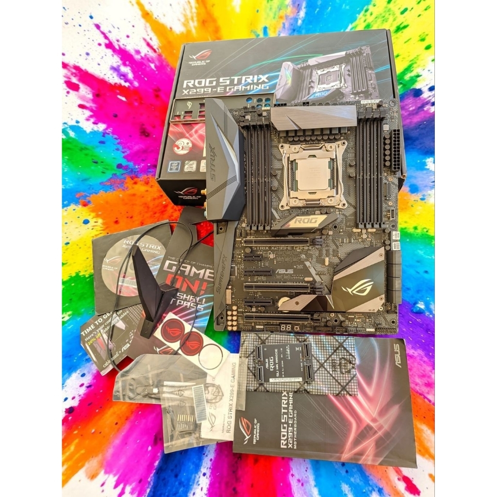 Motherboard ASUS STRIX X299E GAMING WIFI Original Product