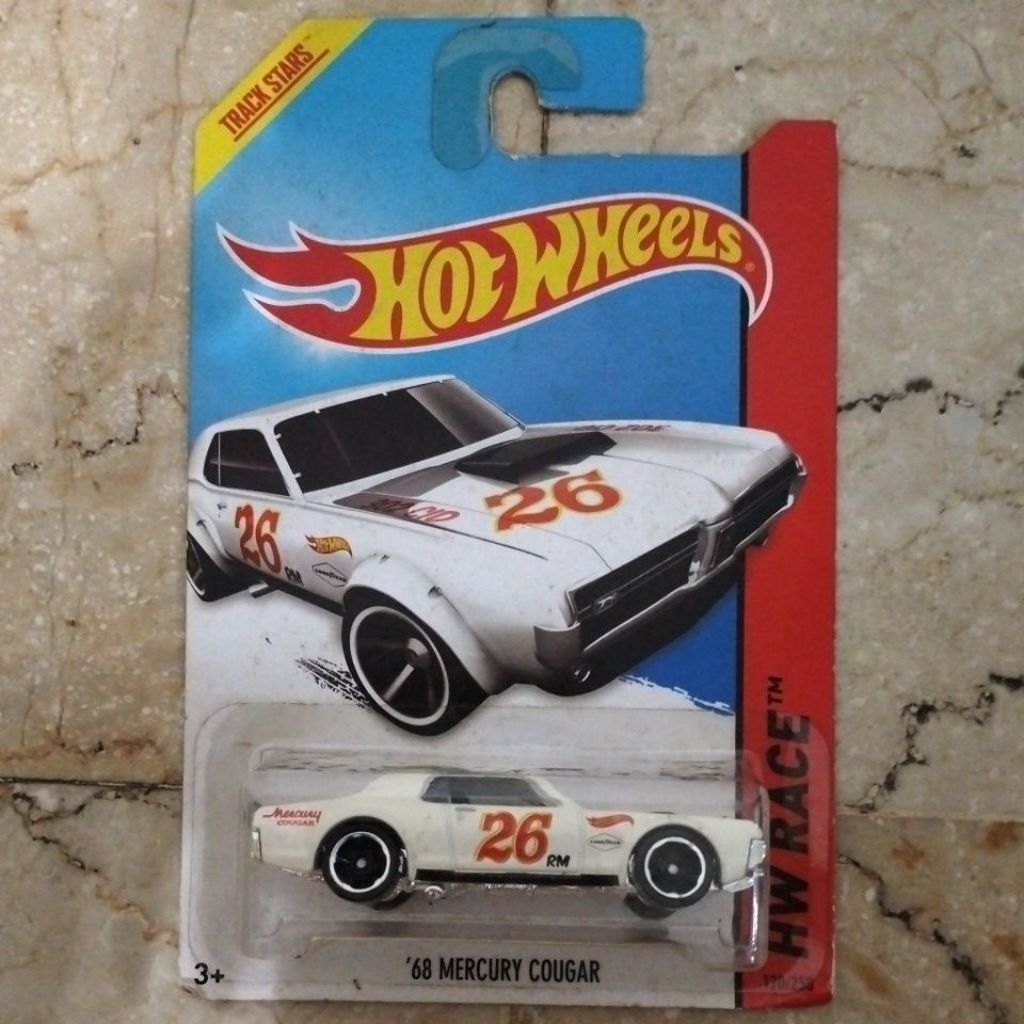 HotWheels 68 Mercury Cougar