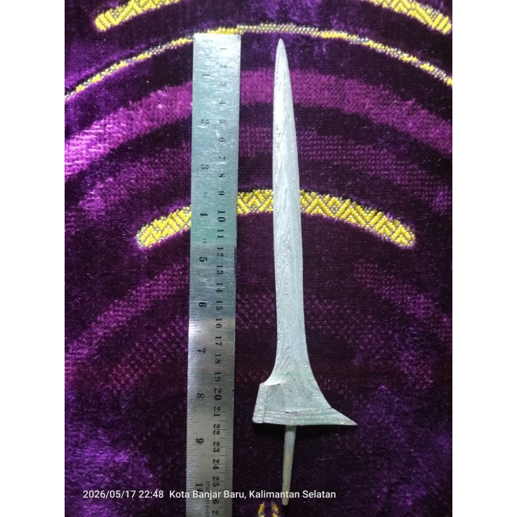 Keris Sampana Cerita Pakem Bahari Pamor Junjung Derajat 21,5 cm