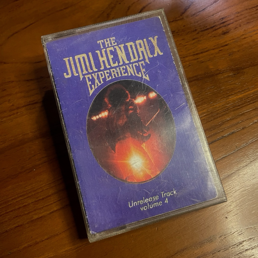 kaset pita jimi hendrix experience unrelease track volume 4