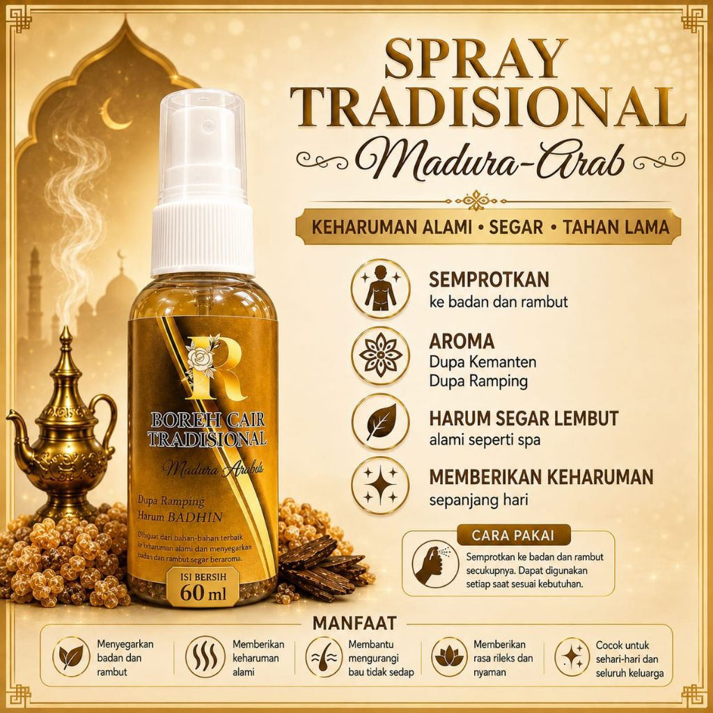BOREH DUPA RAMPING PARFUM BEDAK SARI KHAS MADURA